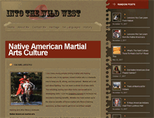 Tablet Screenshot of intothewildwest.com